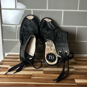 Fly London black Wedge